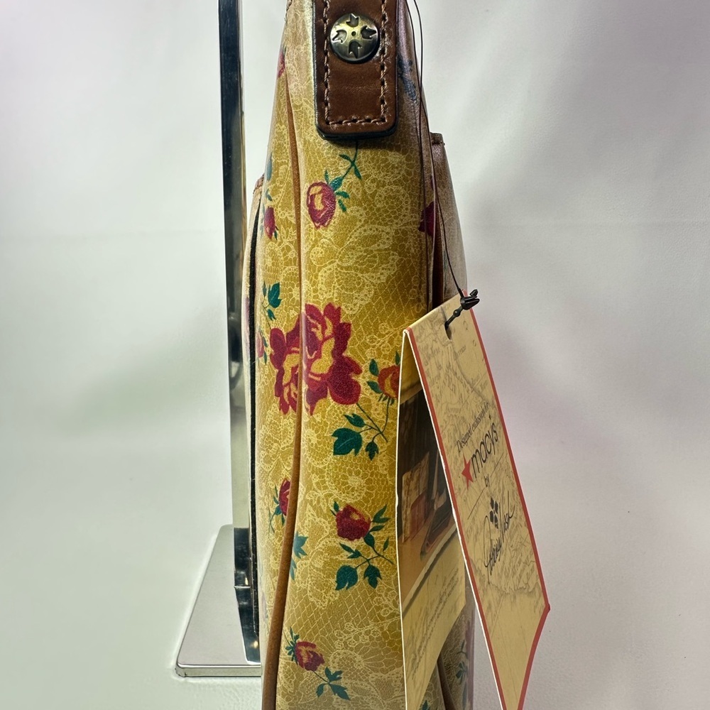 NEW WOMEN’S PATRICIA NASH FLORAL EMELINE SHOULDER BAG - Picture 7 of 10